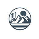 High Sierra Technology logo: a stylized mountain range inside a circle